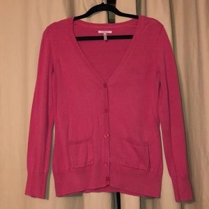 💟V-neck, button up cardigan